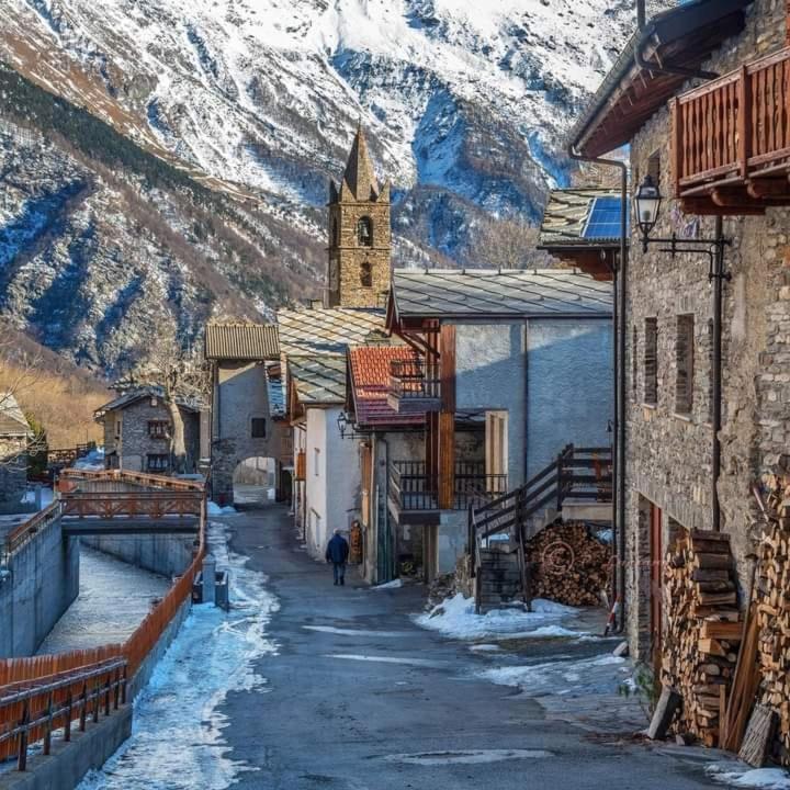 Ca Ad Me Pare Alloggio Con Terrazza Panoramica Moncenisio Exteriér fotografie