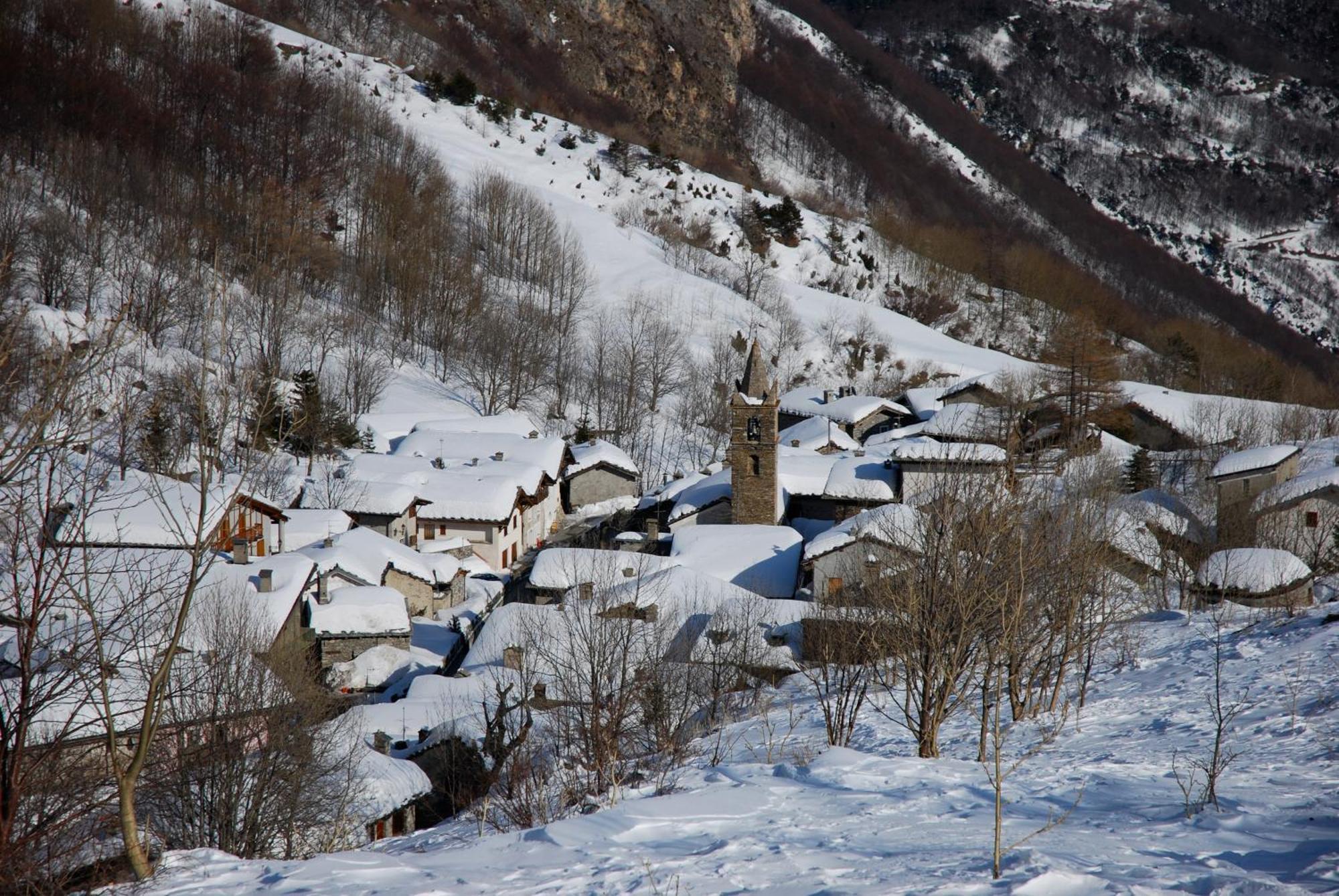 Ca Ad Me Pare Alloggio Con Terrazza Panoramica Moncenisio Exteriér fotografie