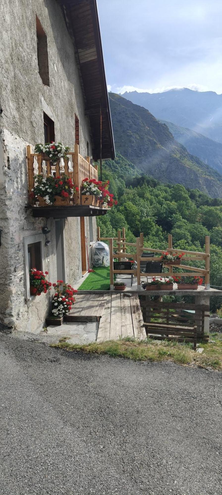 Ca Ad Me Pare Alloggio Con Terrazza Panoramica Moncenisio Exteriér fotografie
