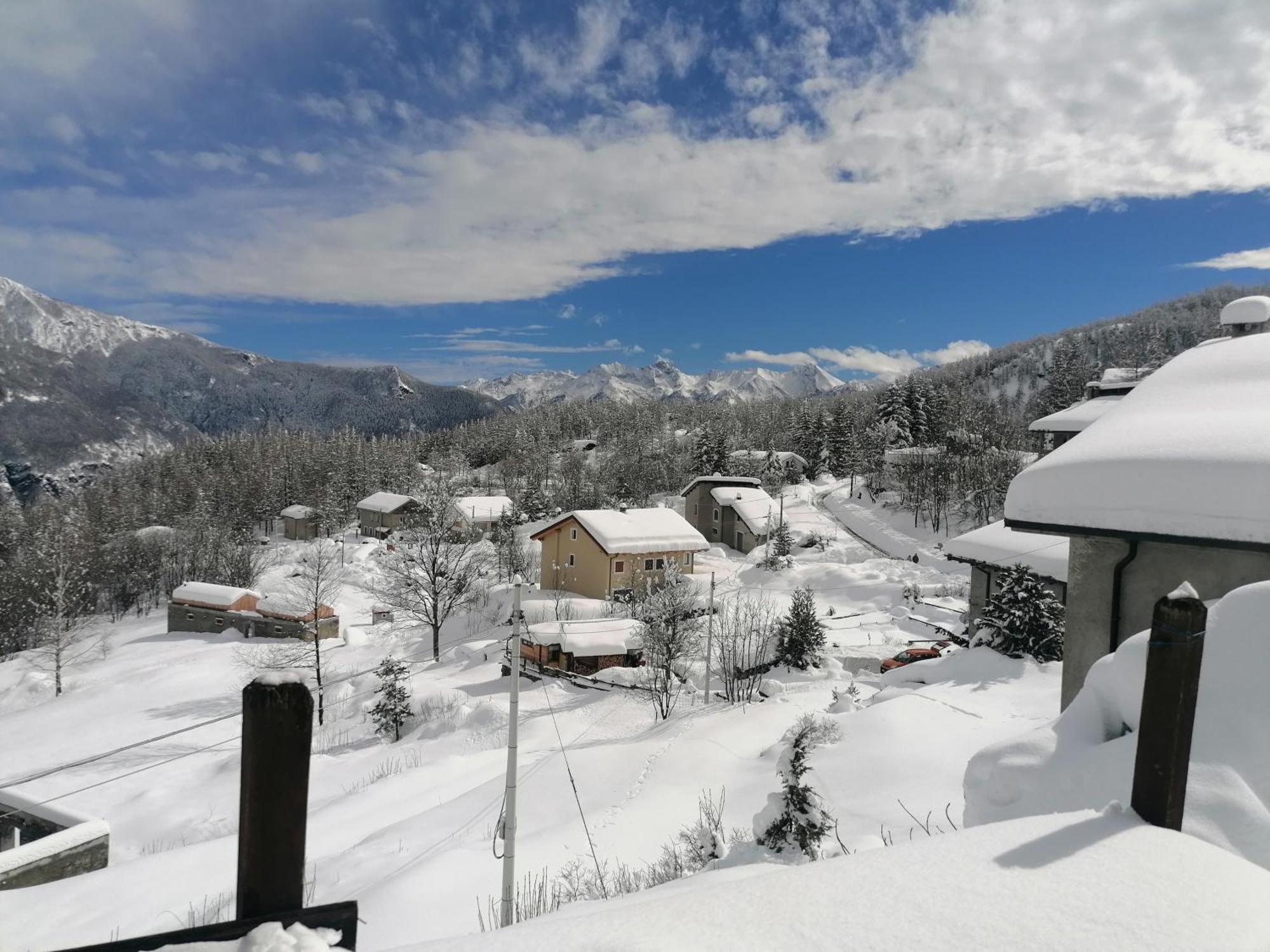 Ca Ad Me Pare Alloggio Con Terrazza Panoramica Moncenisio Exteriér fotografie